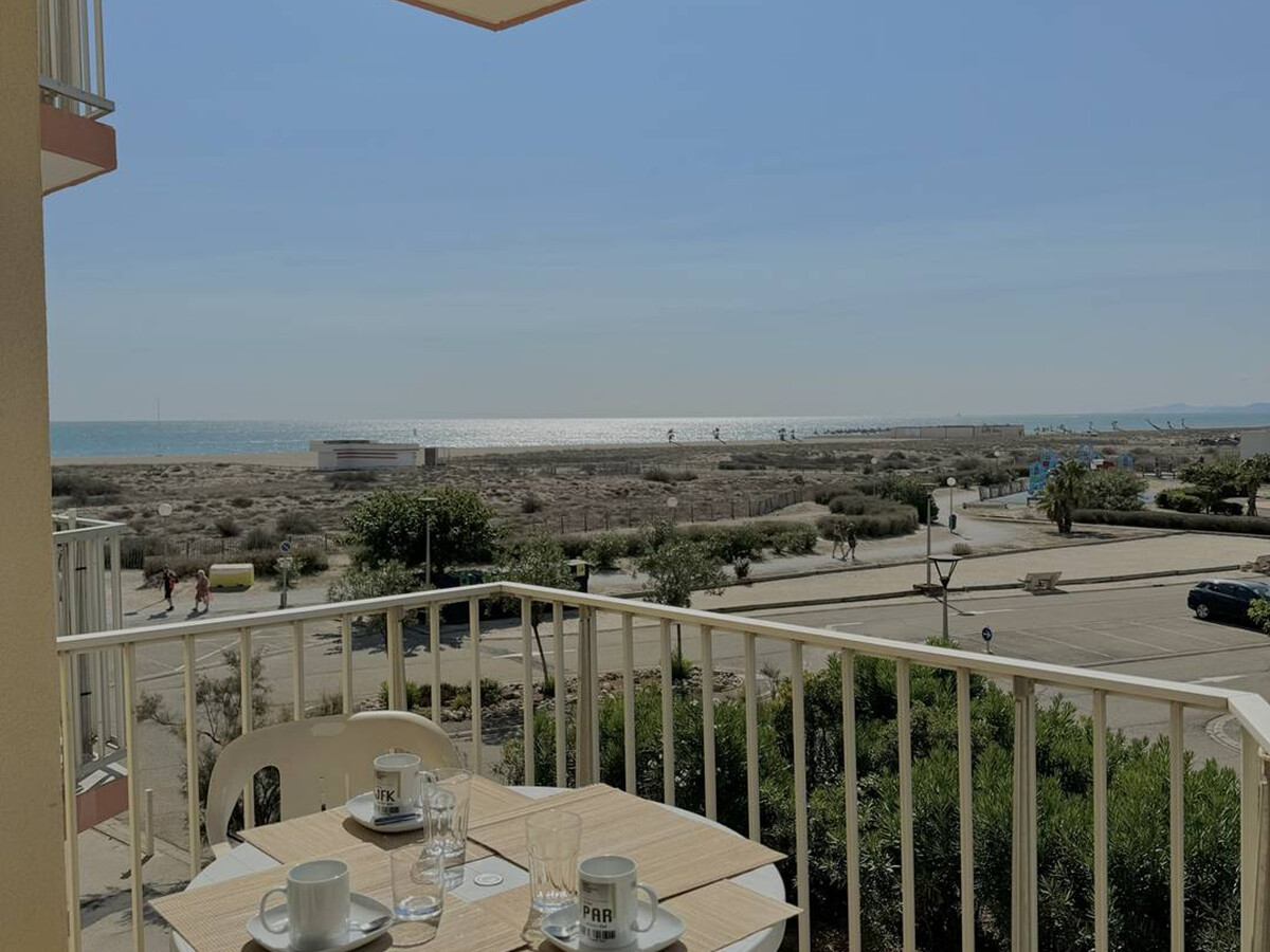 Studio 3 pers. à 50 m de la plage, parking privé - Photo 1