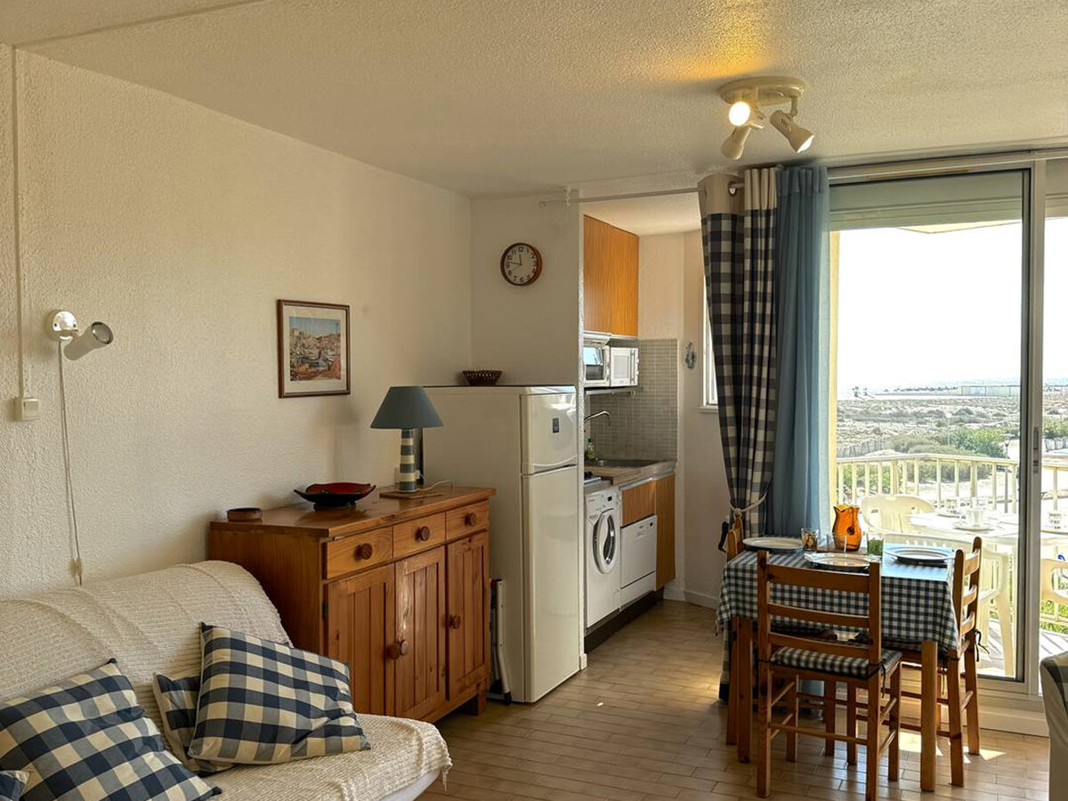 Studio 3 pers. à 50 m de la plage, parking privé - Photo 3