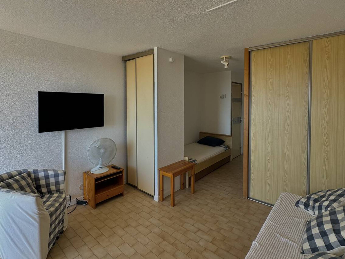 Studio 3 pers. à 50 m de la plage, parking privé - Photo 7