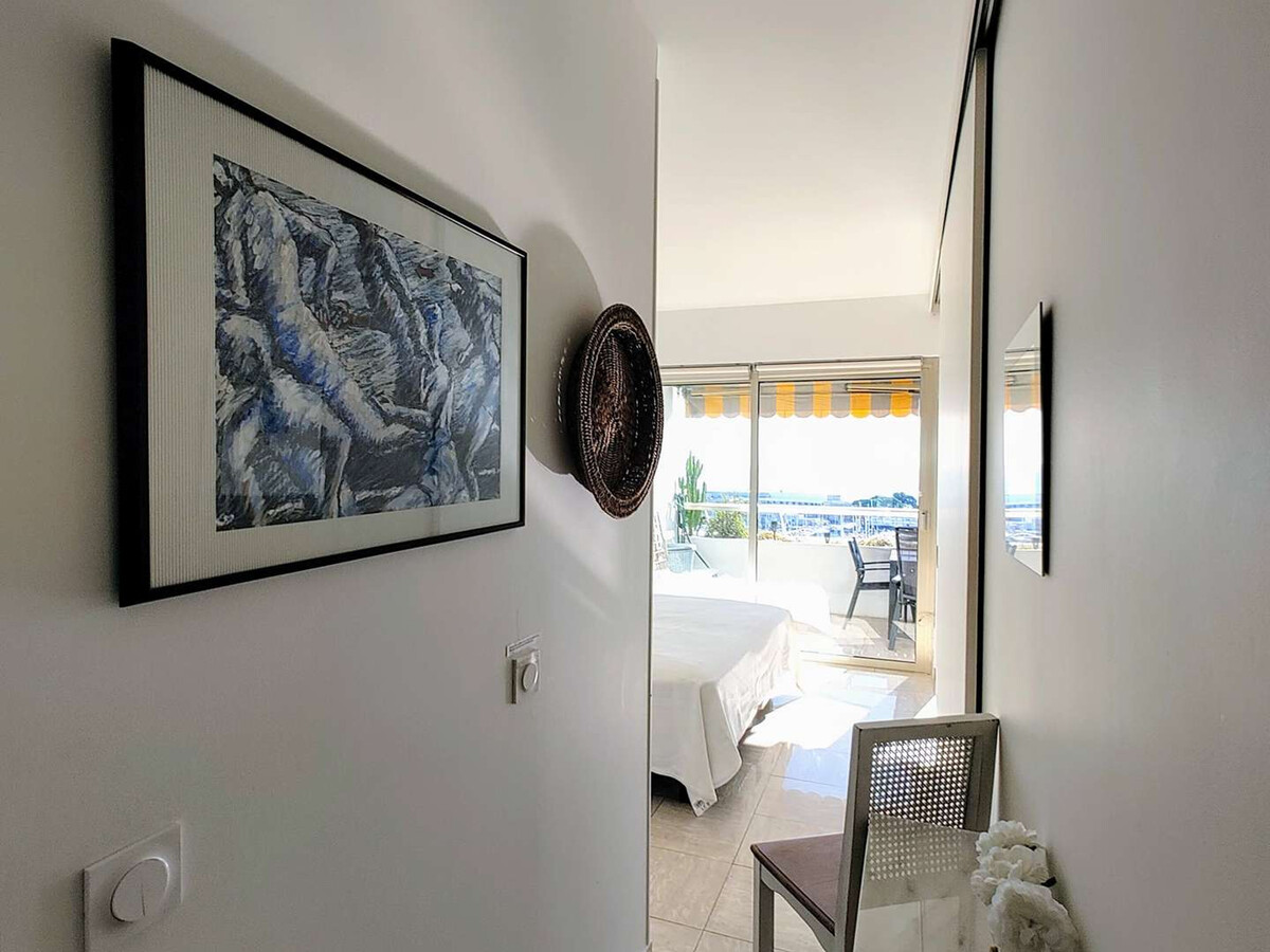 Appart 4 pers Marina Baie des Anges, vue mer, parking - Photo 10