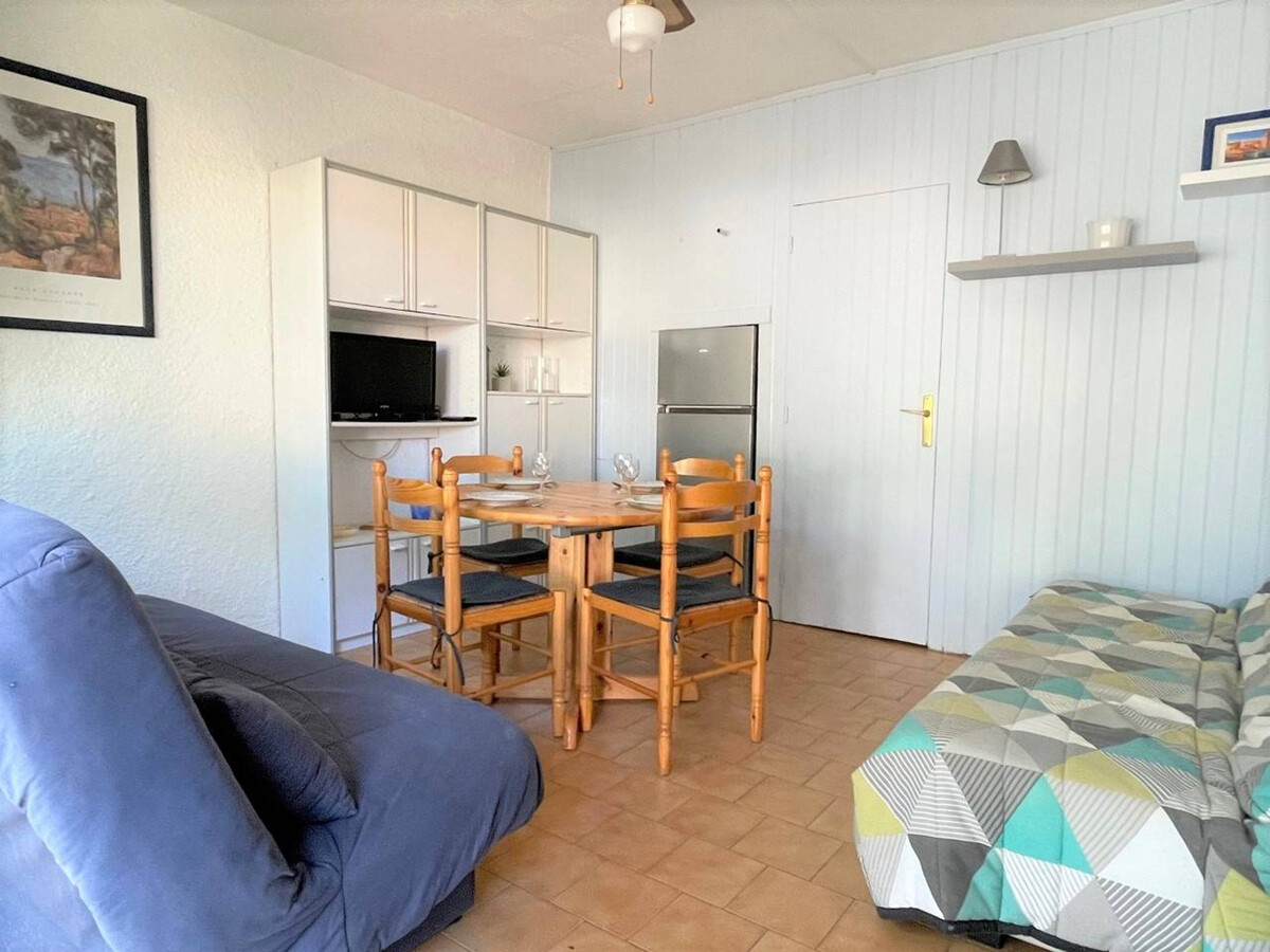 Studio cabine 4 pers. à 200m de la plage, balcon - Photo 7