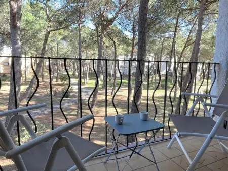 Location appartement à Argelès sur Mer, Studio cabine à 200m de la plage, animaux admis, proche commerces