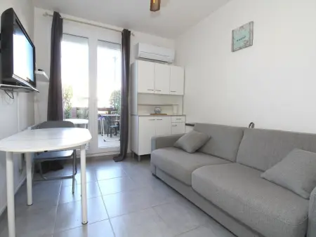 Location appartement à Balaruc les Bains, Studio avec jardinet, proche Thermes, Wi-Fi, clim - Balaruc-les-Bains