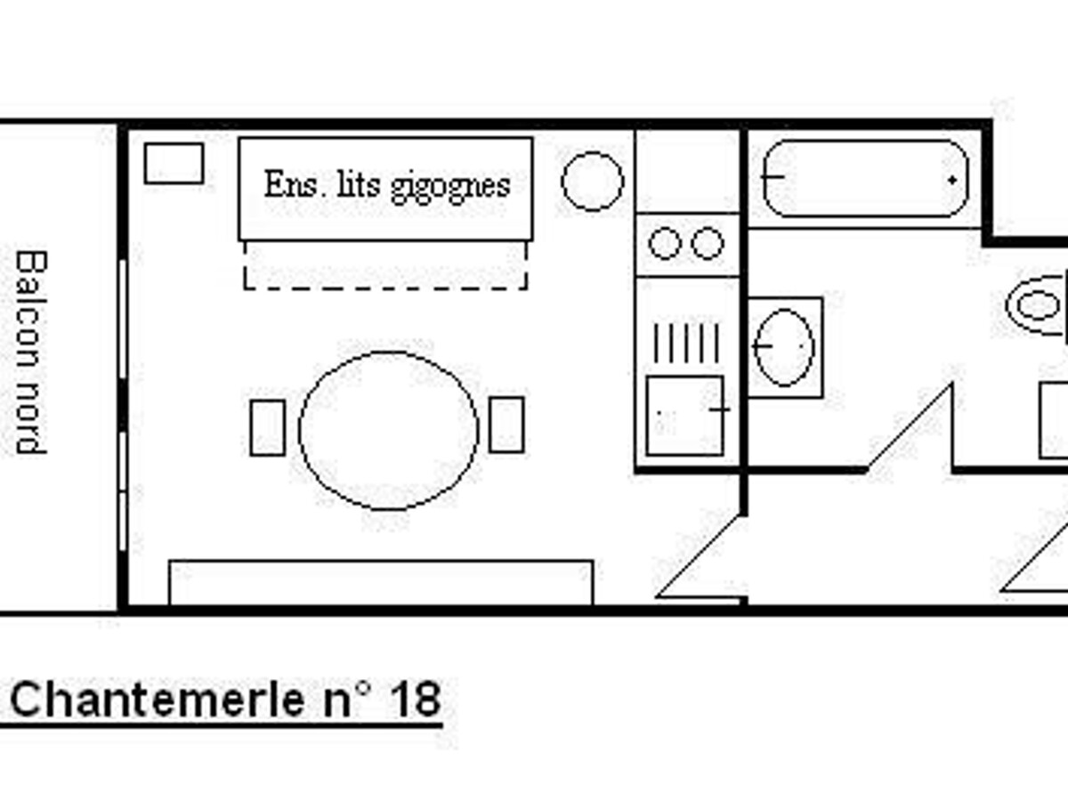 Studio Chantemerle à Méribel, en bordure de pistes - Photo 15