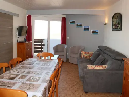 Duplex 8 pers, balcon vue vallée, cœur de station - Photo 3