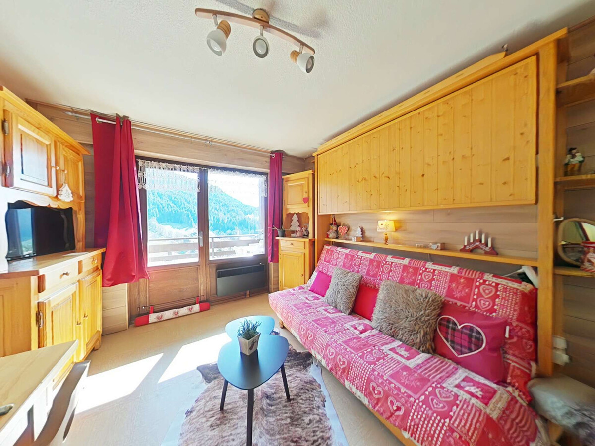 Studio 4 pers. balcon Sud, parking, navette gratuite - Photo 1