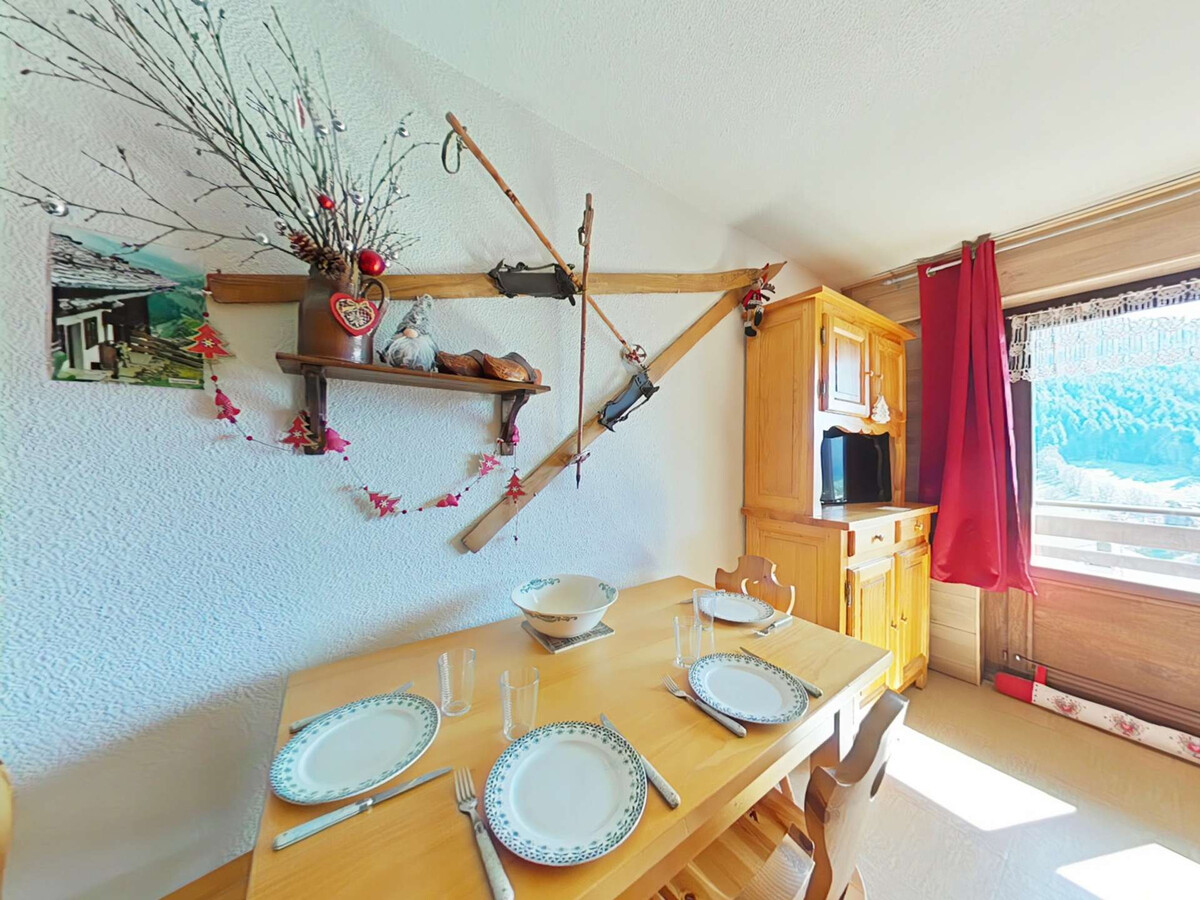 Studio 4 pers. balcon Sud, parking, navette gratuite - Photo 5