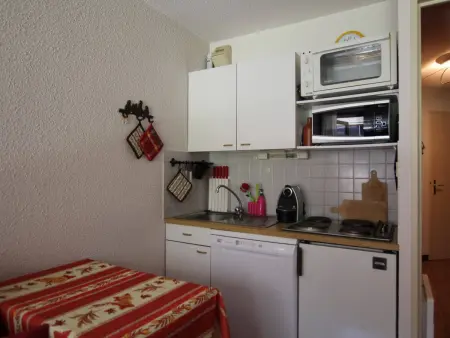 Duplex Ferme d'Augustin à Montgenèvre, skis aux pieds : photo 2