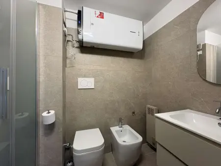 Duplex Ferme d'Augustin à Montgenèvre, skis aux pieds : photo 5