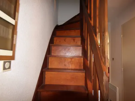 Duplex Ferme d'Augustin à Montgenèvre, skis aux pieds : photo 7