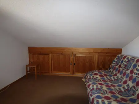 Duplex Ferme d'Augustin à Montgenèvre, skis aux pieds : photo 11