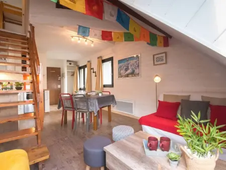Duplex rénové 4 pers. à Saint-Lary-Soulan, près du téléphérique : photo 2