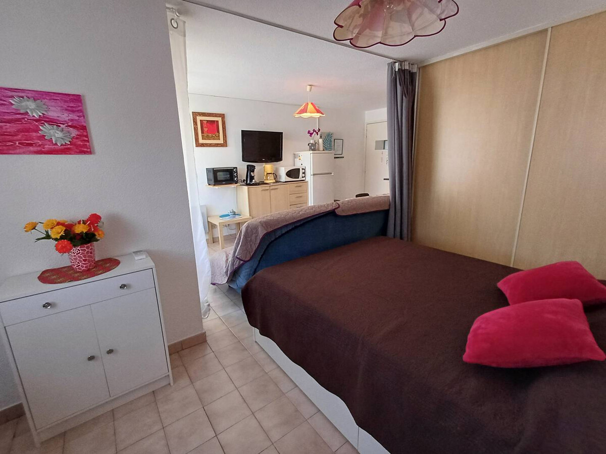 T1 climatisé avec parking privé, Balaruc-les-Bains - Photo 6