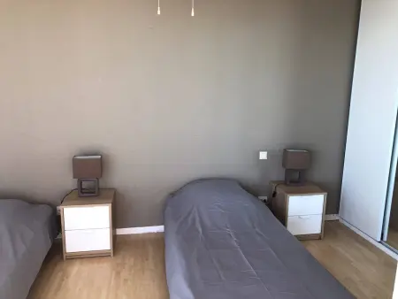 T4 standing au Barcarès, vue mer traversante, 7e étage : photo 7