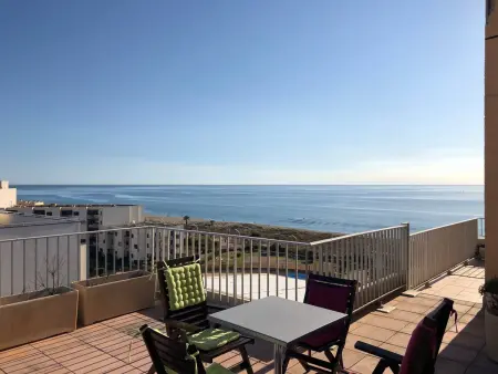 T4 standing au Barcarès, vue mer traversante, 7e étage : photo 22