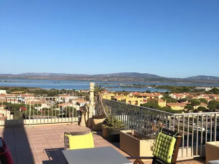 T4 standing au Barcarès, vue mer traversante, 7e étage : photo 23