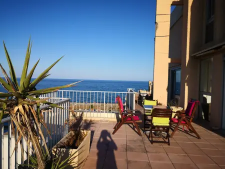 T4 standing au Barcarès, vue mer traversante, 7e étage : photo 27