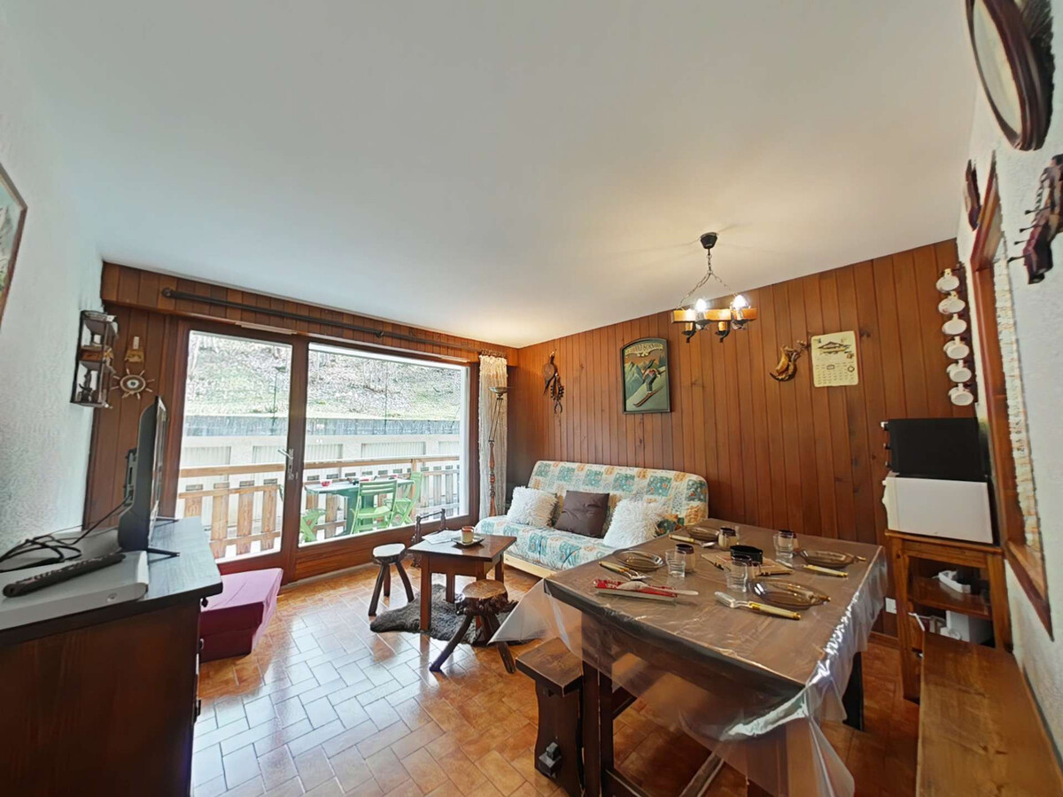 Studio cabine 4 pers. pied des pistes + parking - Photo 1