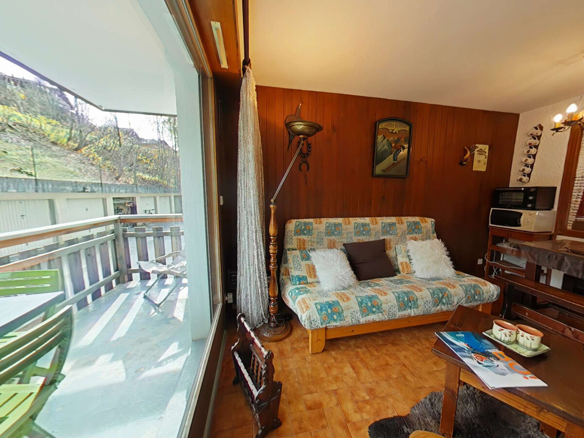 Studio cabine 4 pers. pied des pistes + parking - Photo 5