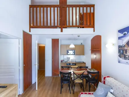 Duplex familial calme - 7 pers., Location Appartement 7 personnes à La Mongie - Photo 3