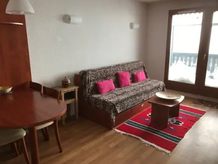 Location appartement à La Mongie, Charmant T2 4 pers avec terrasse, piscine couverte, salle de fitness et parking couvert