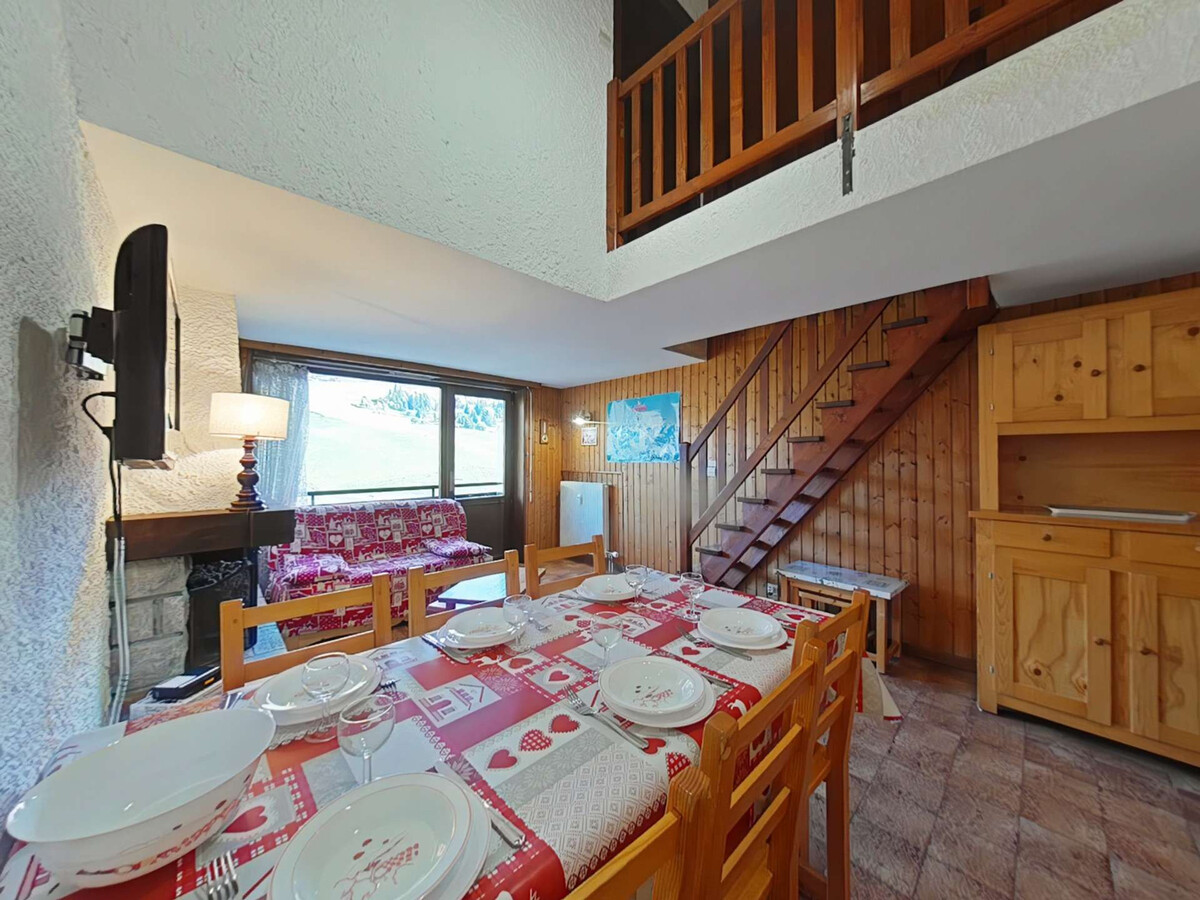 Appartement 6 pers au Chinaillon, vue domaine skiable - Photo 6