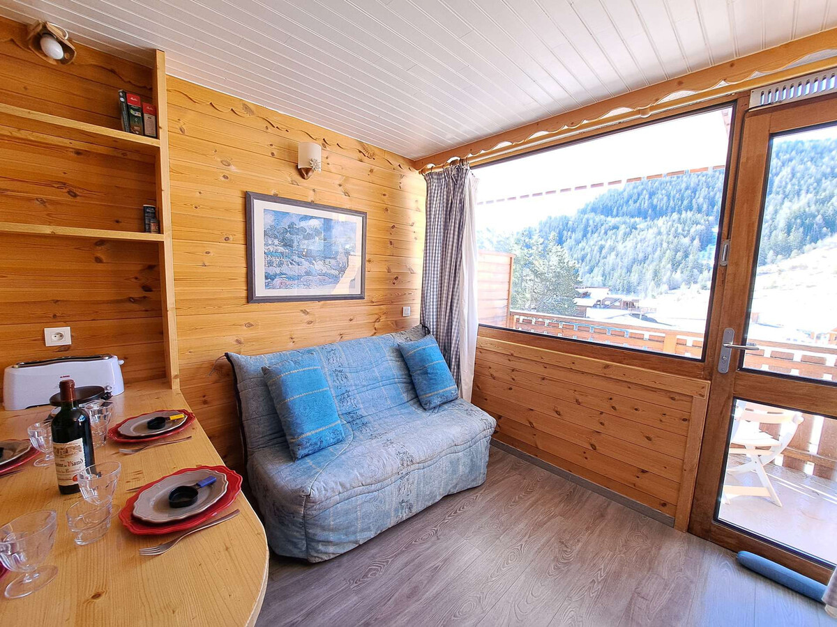 Studio rénové 19 m² à Pra-Loup, balcon Sud avec box à skis - Photo 9