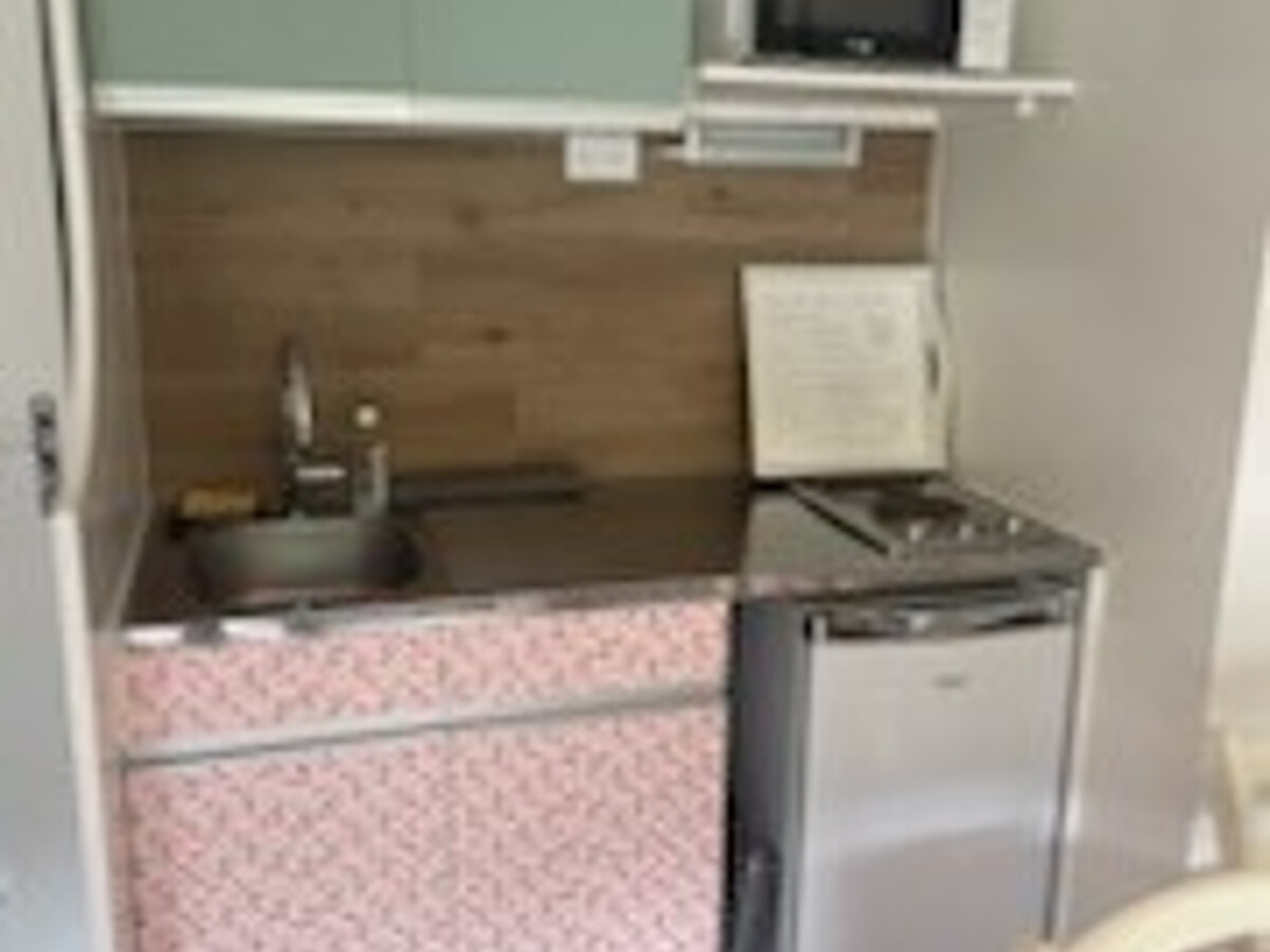Studio 4 pers Pra Loup 1600 : terrasse sud vue pistes - Photo 3