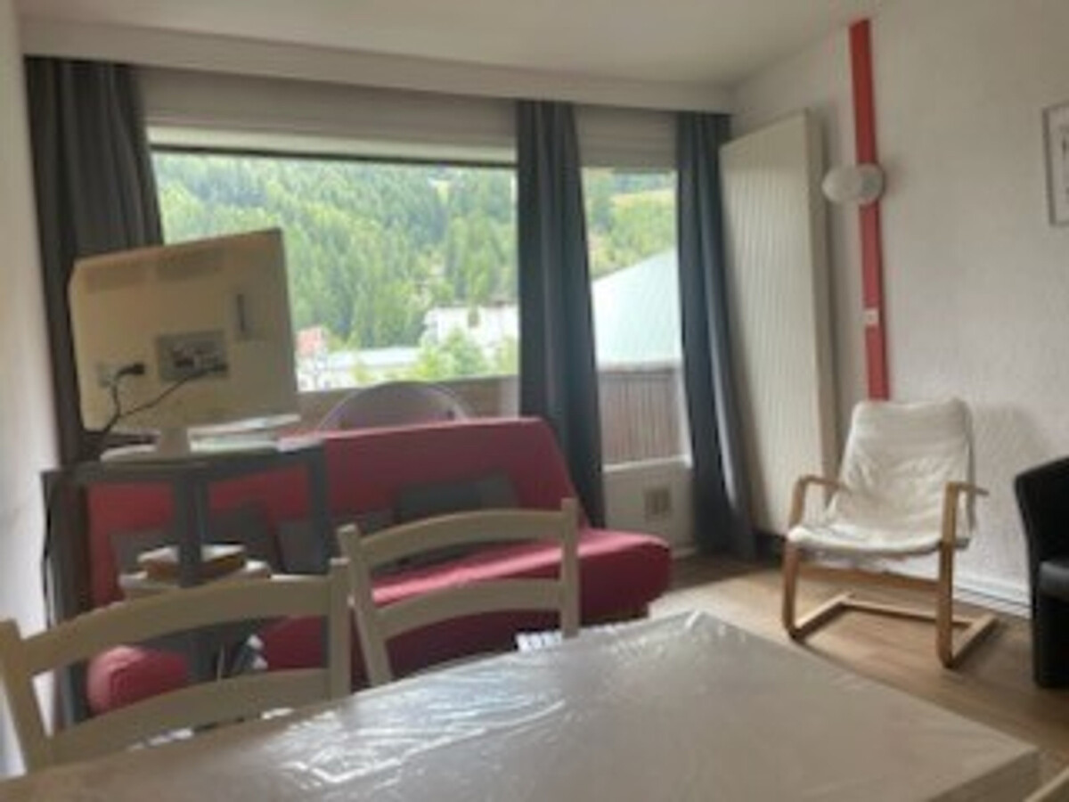 Studio 4 pers Pra Loup 1600 : terrasse sud vue pistes - Photo 11