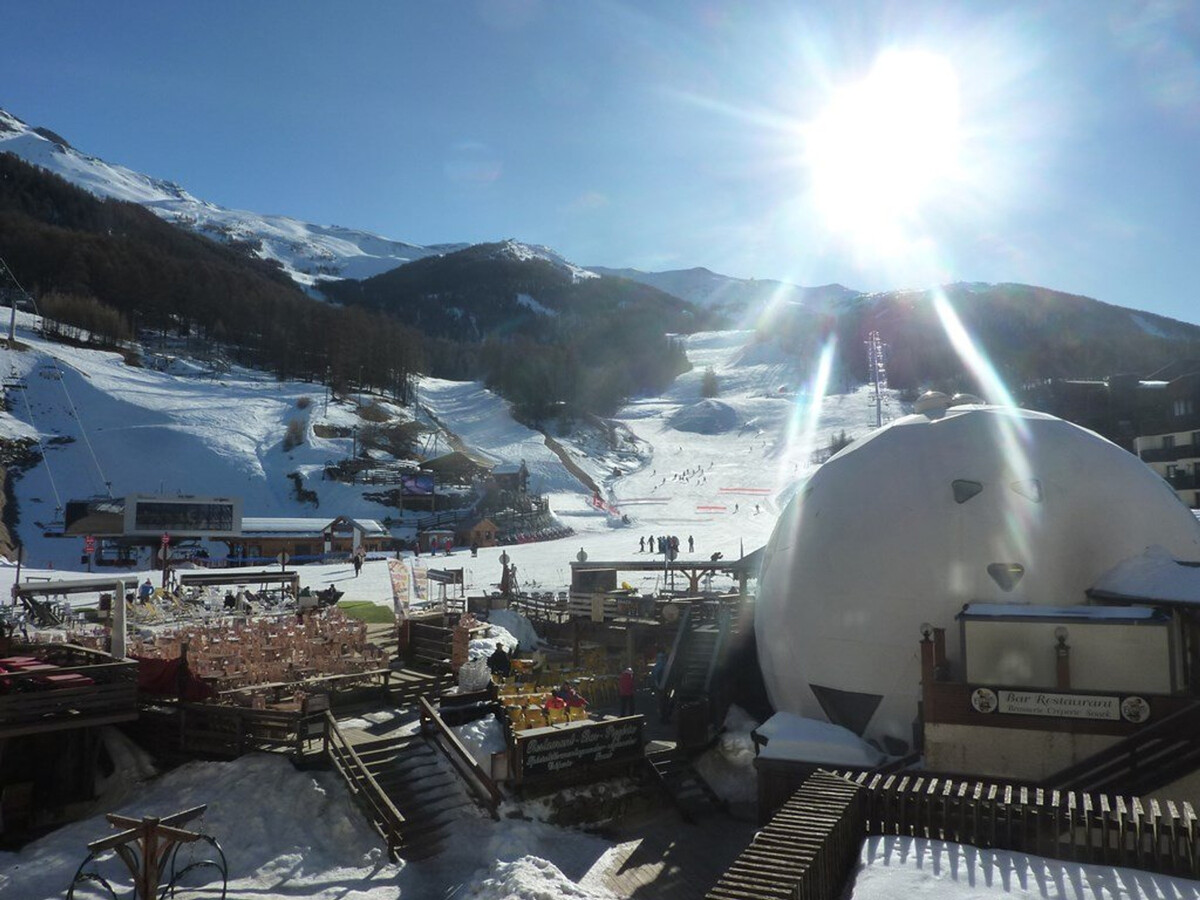 Grand studio 4 pers aux Orres avec vue pistes - Photo 9