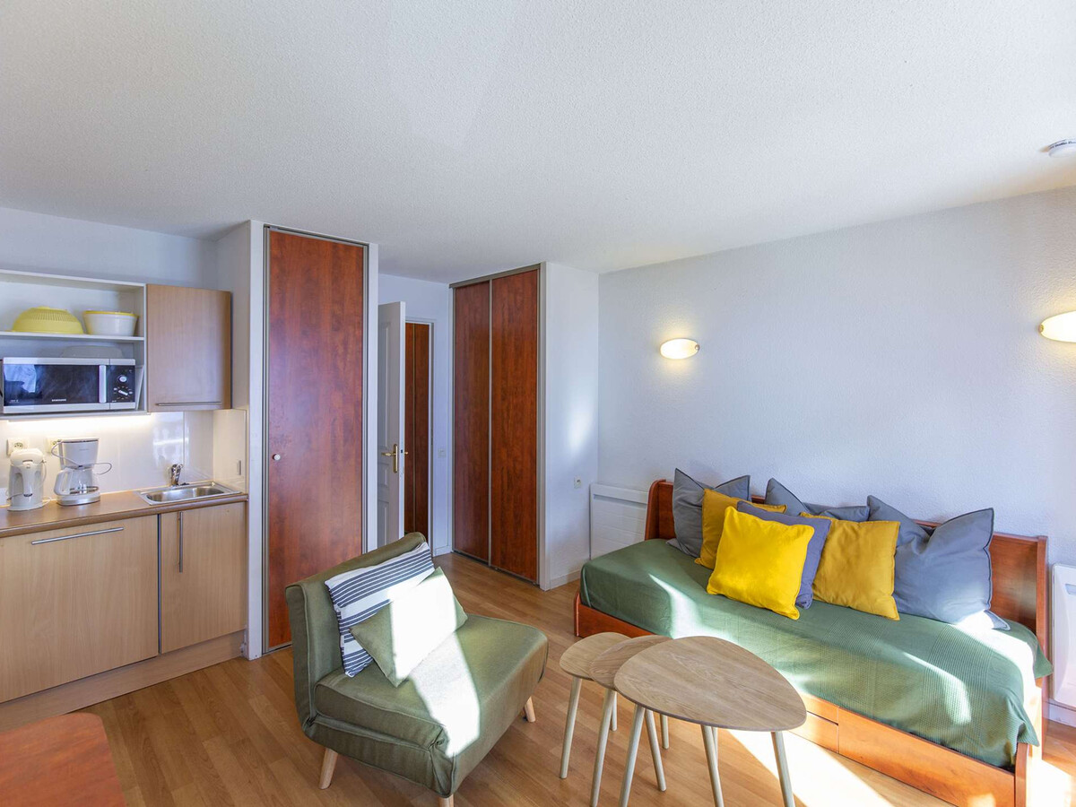 Studio 28m² terrasse sud à 400m des pistes - Photo 4