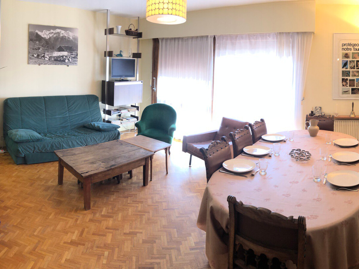 Appartement 3 pièces 81 m² à Saint-Gervais, grand balcon - Photo 1