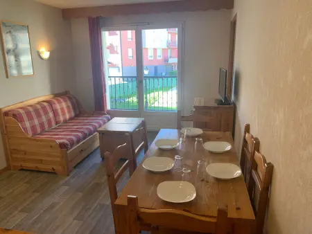 Location appartement à Saint Gervais les Bains, Appartement 2P cabine 5/6 pers. au pied des télécabines