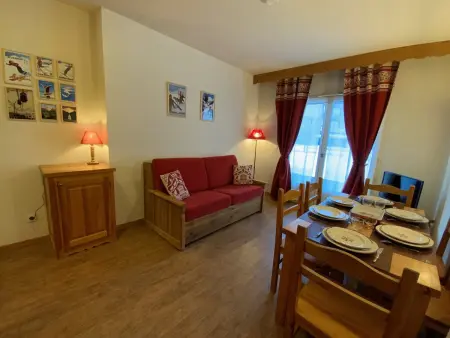 Location appartement à Saint Gervais les Bains, Appartement 2 pièces cabine, 5/6 pers. au pied des télécabines