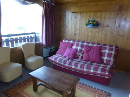Appartement 3 pièces 6 pers. à Demi-Quartier, vue Mont-Blanc : photo 2