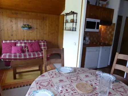 Appartement 3 pièces 6 pers. à Demi-Quartier, vue Mont-Blanc : photo 3