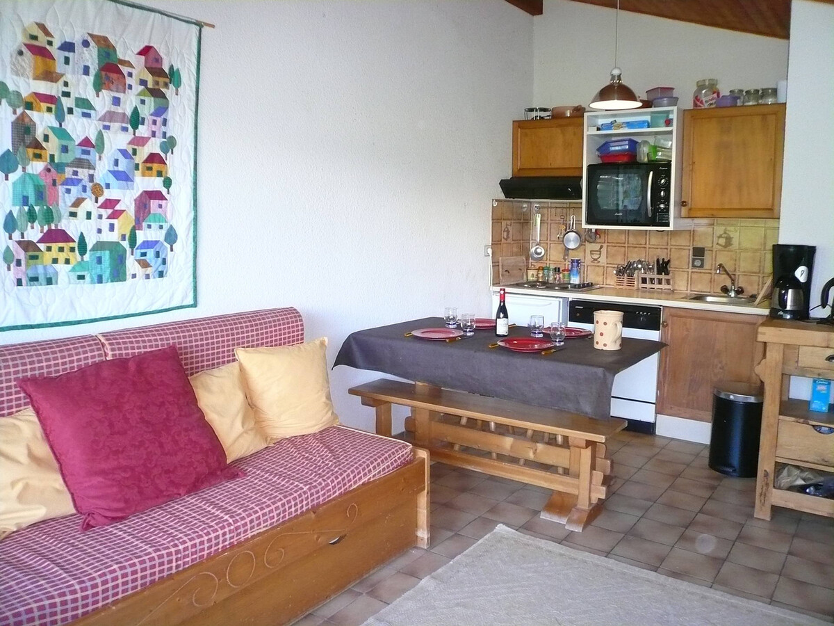 Appartement 2P, 6 pers., balcon vue Mont-Blanc à Combloux - Photo 2
