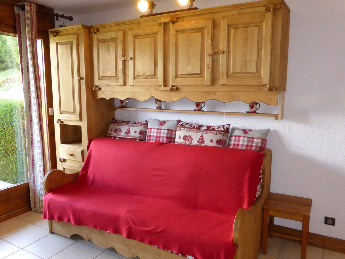 Studio 4 pers Combloux, terrasse et vue Mont-Blanc - Photo 3