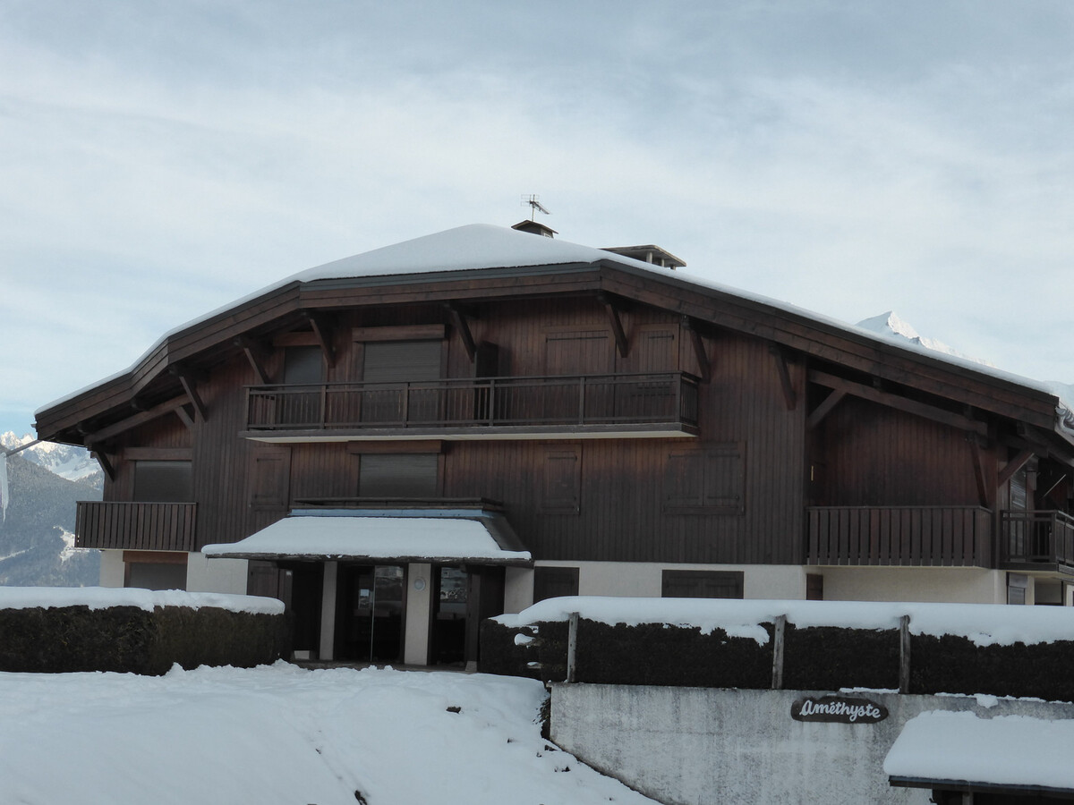 Studio 4 pers Combloux, terrasse et vue Mont-Blanc - Photo 11