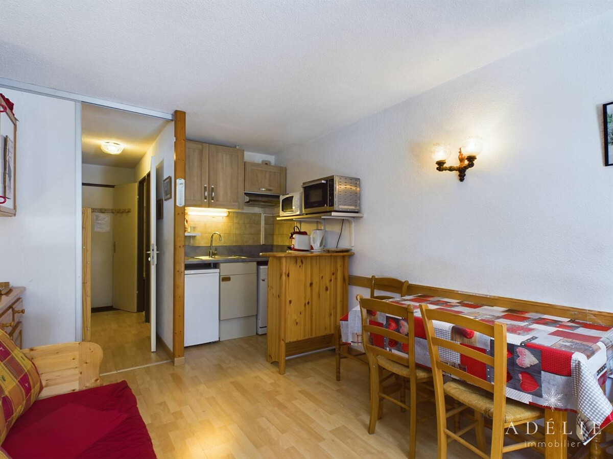 Studio 4 pers. à 50m des pistes, balcon, Montvalezan - Photo 1