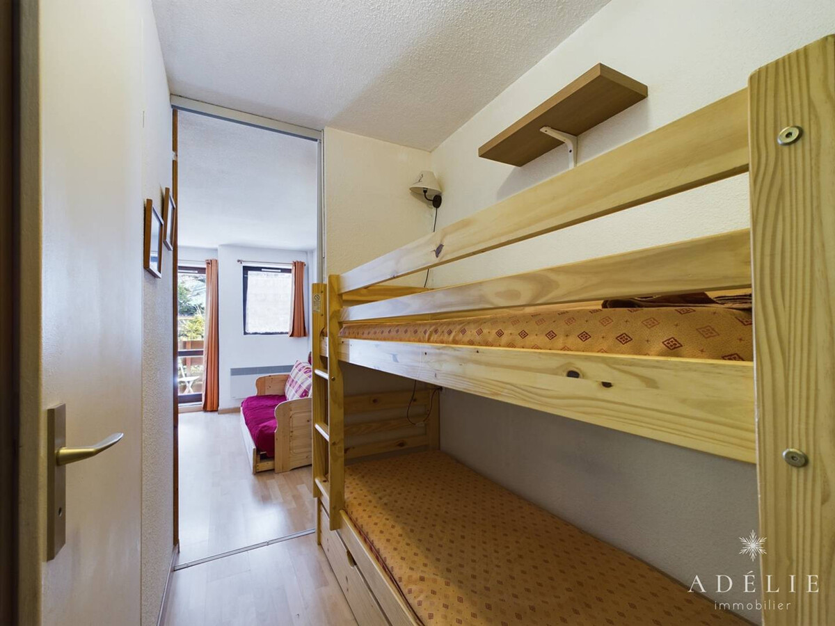 Studio 4 pers. à 50m des pistes, balcon, Montvalezan - Photo 6