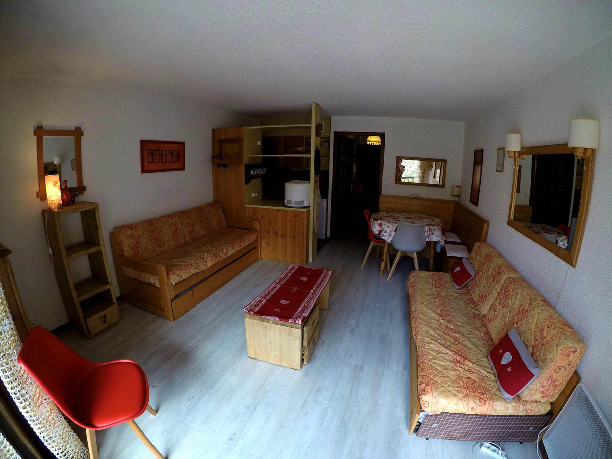 Studio cabine 4 pers. balcon Sud à Valloire - Photo 1
