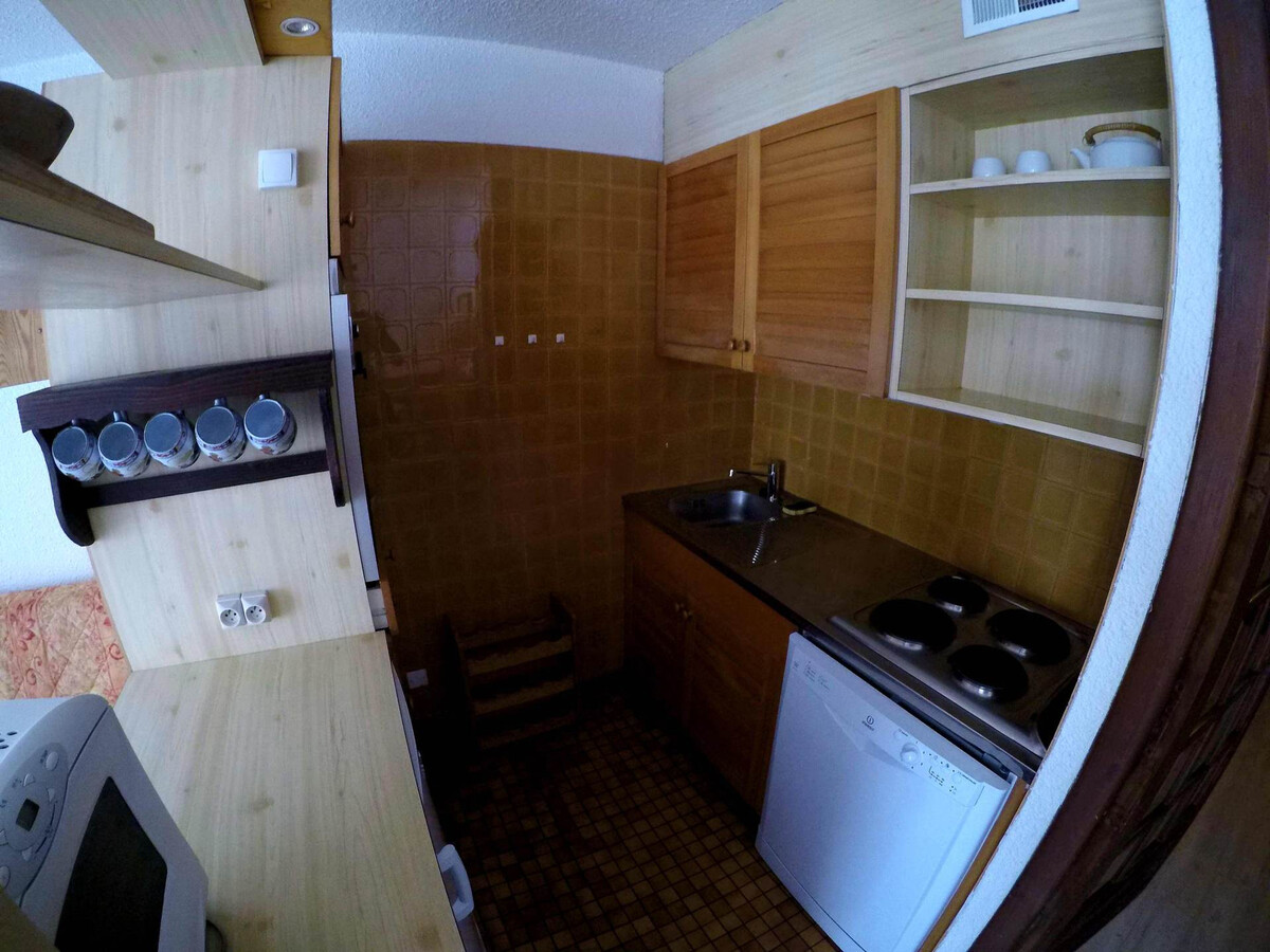 Studio cabine 4 pers. balcon Sud à Valloire - Photo 3