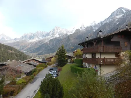 Appart 2 pièces 6 pers. face Mont-Blanc - Piscine : photo 9