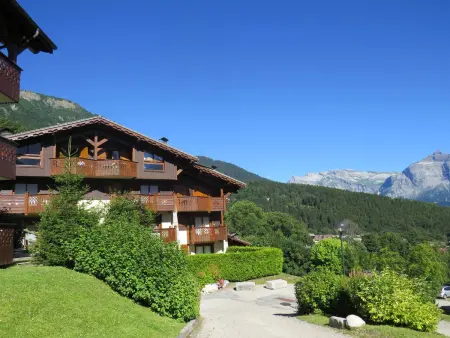 Appart 2 pièces 6 pers. face Mont-Blanc - Piscine : photo 12