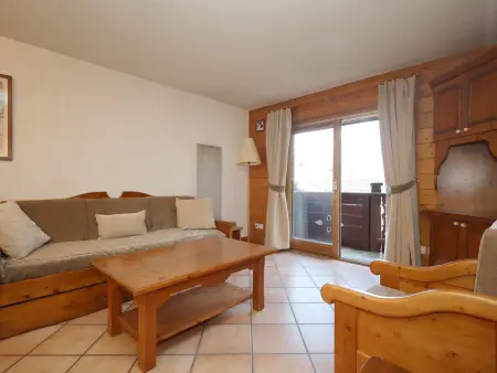 Appart 2 pièces Les Houches, 400 m pistes + piscine : photo 2