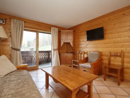 Appart 2 pièces Les Houches, 400 m pistes + piscine : photo 3