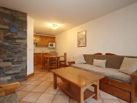 Appart 2 pièces Les Houches, 400 m pistes + piscine : photo 4