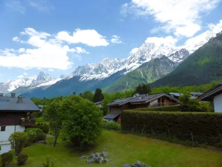 2 pièces cabine aux Houches, balcon Mont-Blanc, 4 pers. : photo 8
