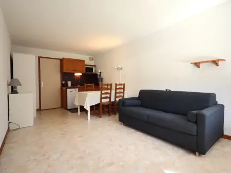 Location appartement à Les Houches, Studio cabine 4 pers avec parking, proche télécabines